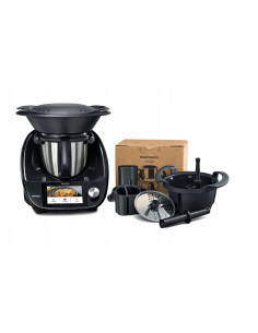 Thermomix TM6 BLACK EDITION (polysk) + KRAJALNICA WARZYW MULTICOOKER