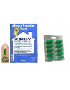 WORKI KIRBY ALLERGEN REDUCTION + PALUSZKI ZAPACHOWE SOSNA