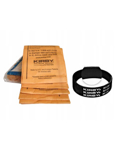 Worki Kirby + Pasek napędowy G3 G4 G5 G6 G7 Diamond Sentria 3 szt. 2